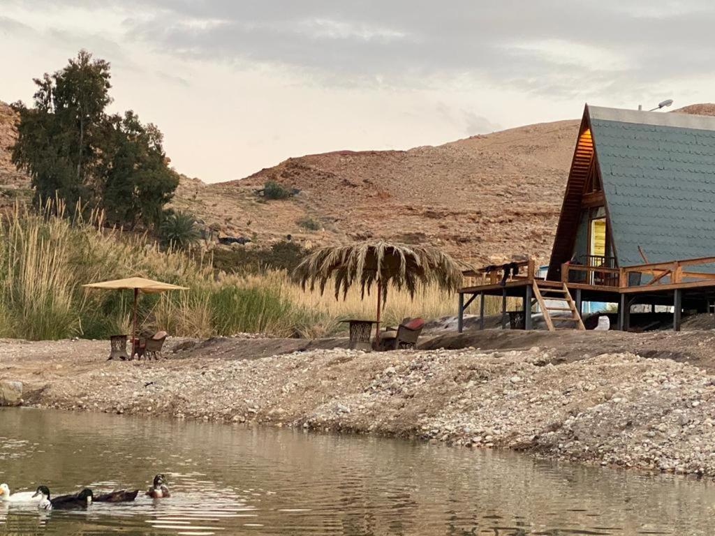 Wadi Al-Hassa Camp Hotel Khawkhah Exterior photo